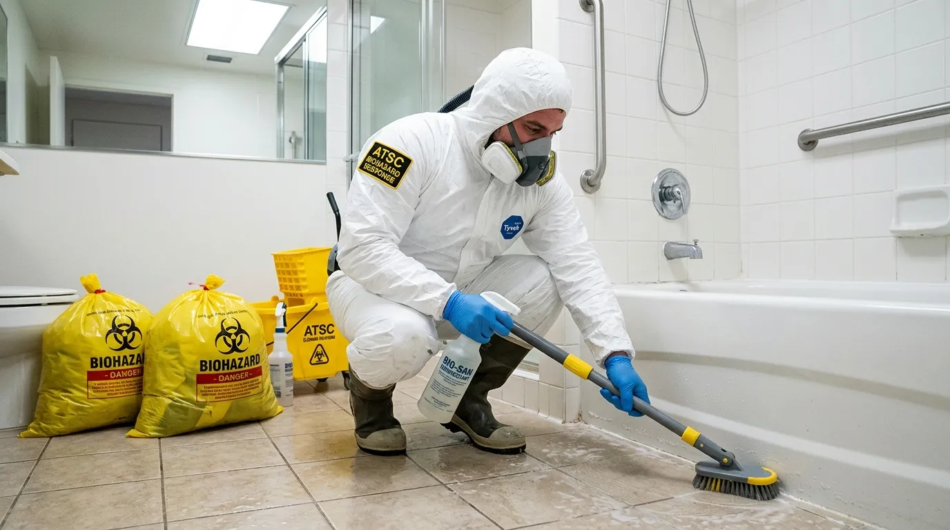 Decontamination equipment deployed for Blood Cleanup in Granite City
